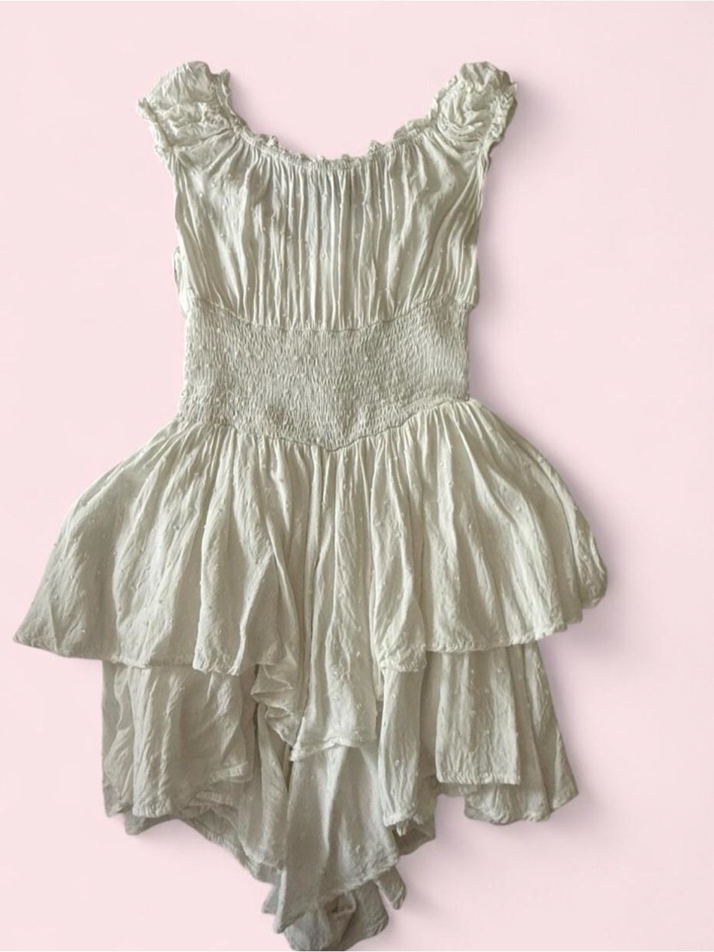 Princess Polly Ivory Ruffle Romper - Picture 5 of 5